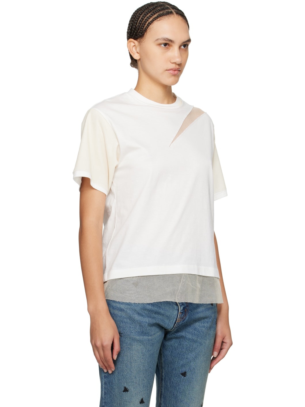 Off-White Paneled T-Shirt - 2
