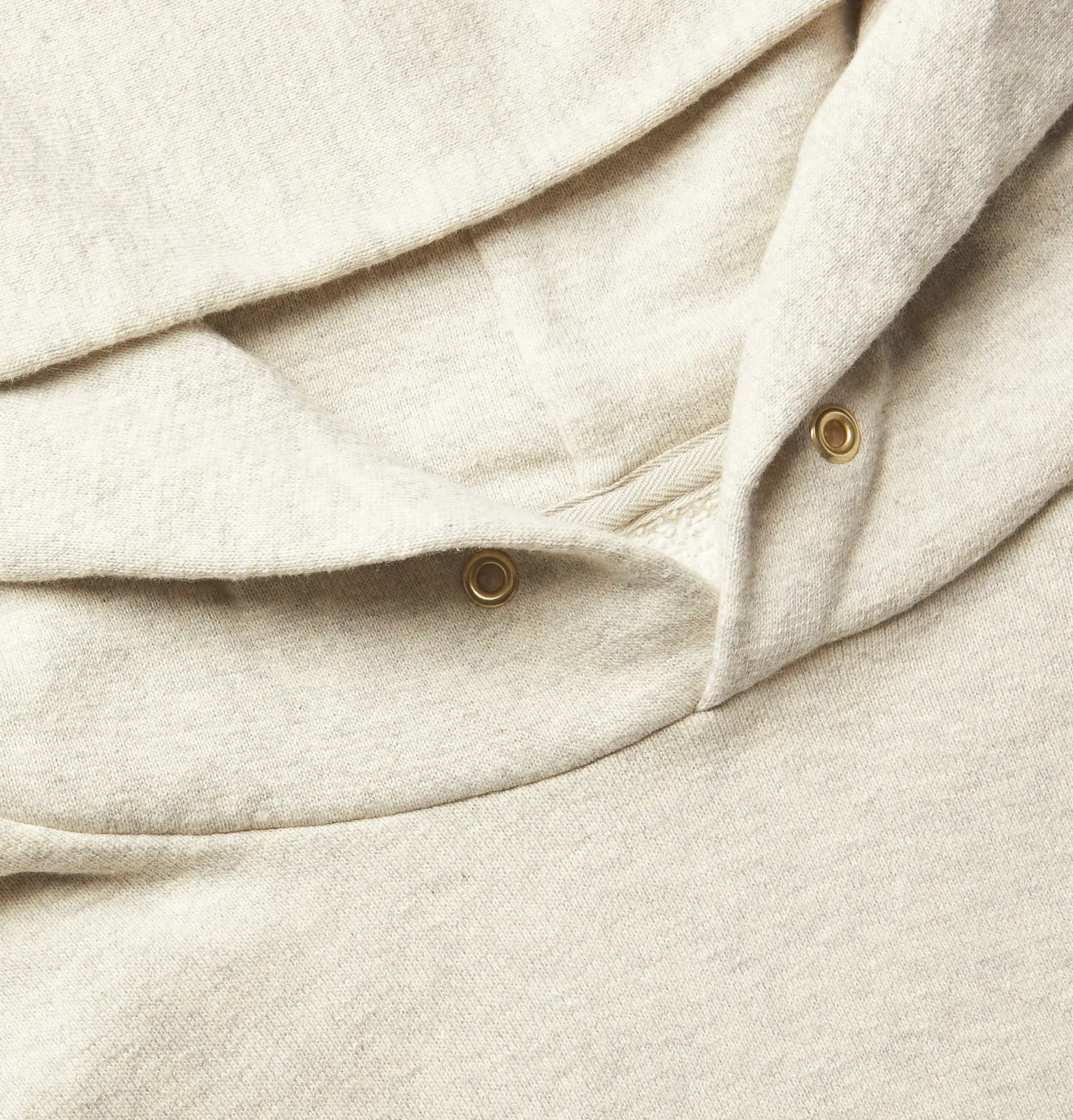 Jumbo Mélange Loopback Cotton-Jersey Hoodie - 5