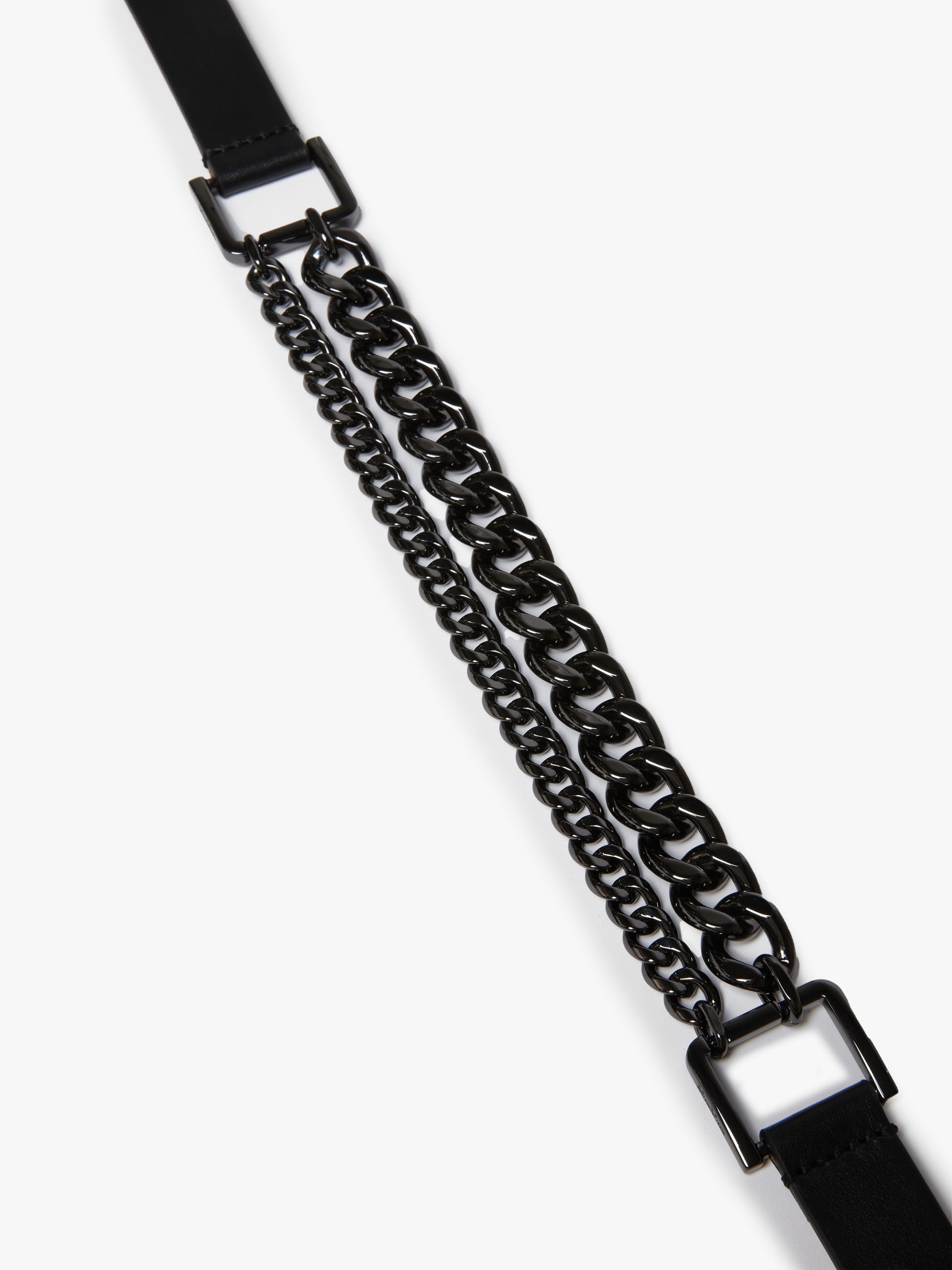 【Max Mara】 Embellished belt Max Mara Chain-embellished leather belt | maxmara | REVERSIBLE