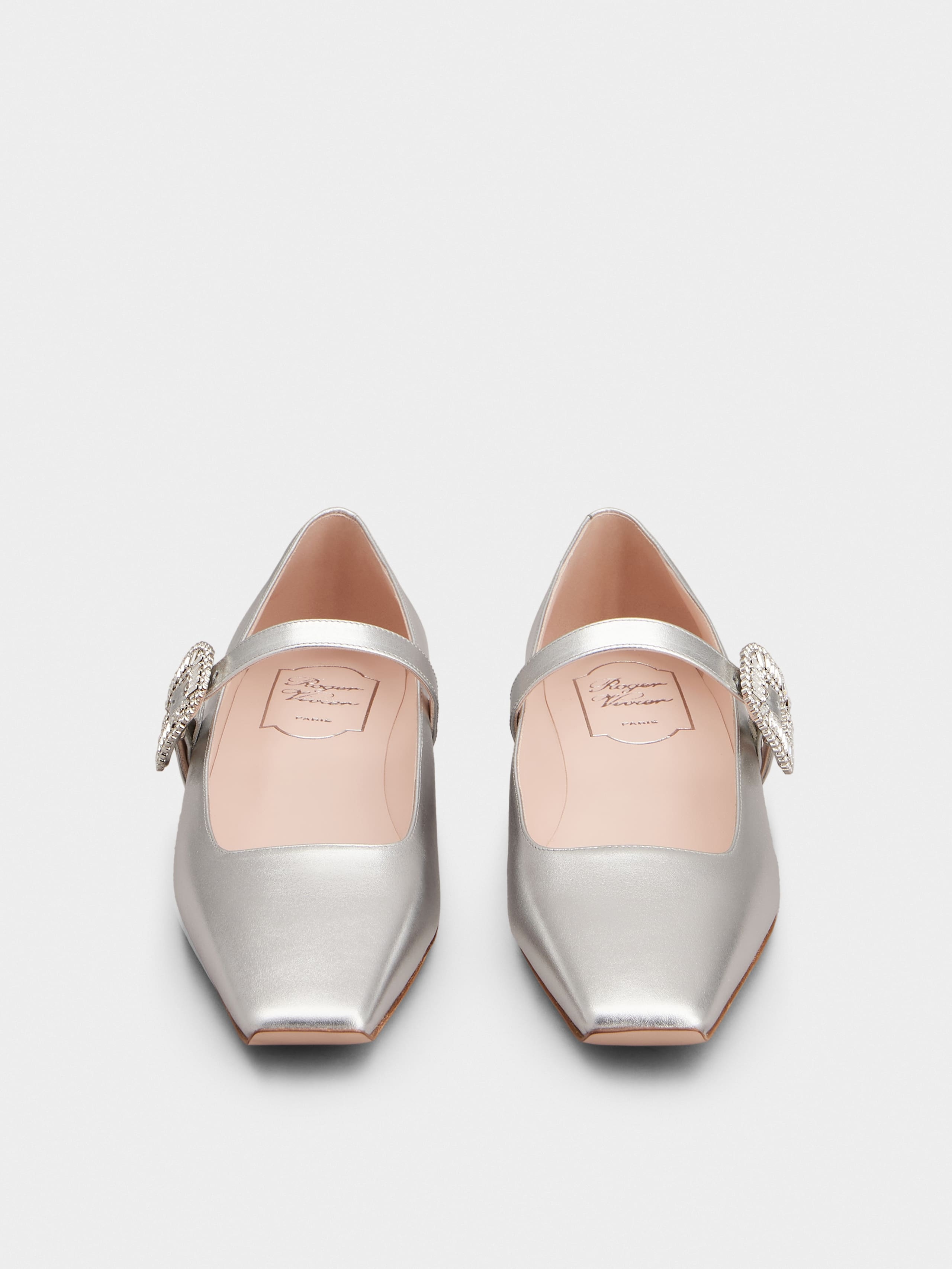 Belle Vivier Mary Janes in leather - 7