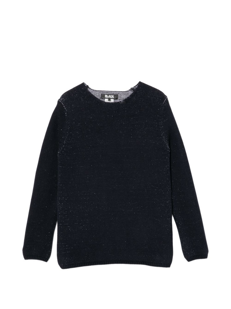 round-neck long-sleeve jumper 1