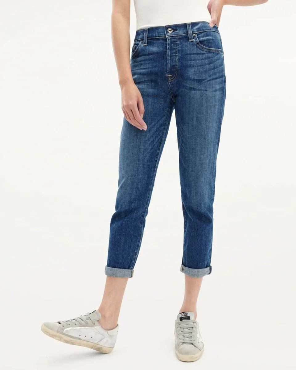 Midrise Crop Jeans - 1