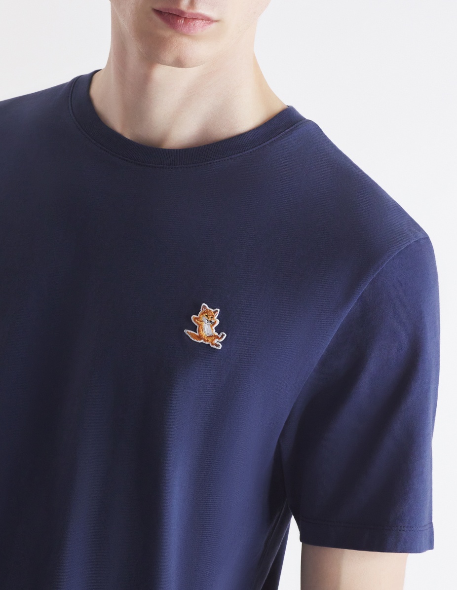 CHILLAX FOX PATCH REGULAR TEE-SHIRT - 4