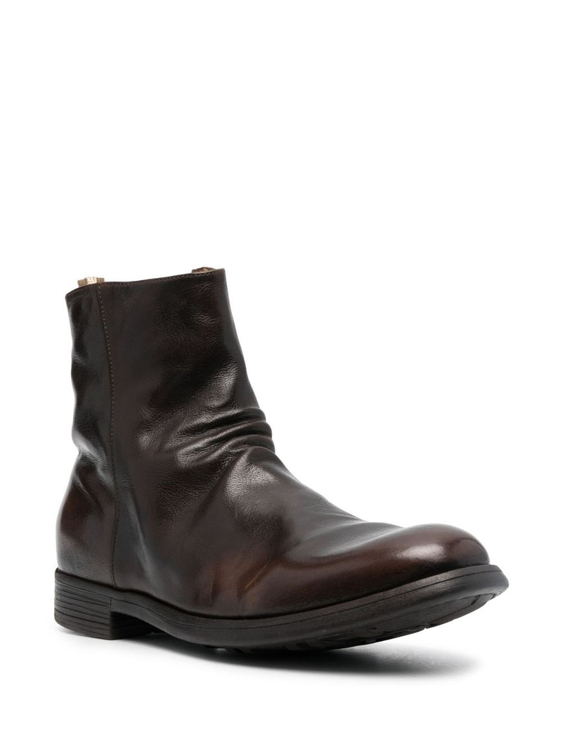 OFFICINE CREATIVE Chronicle 005 leather ankle boots outlook