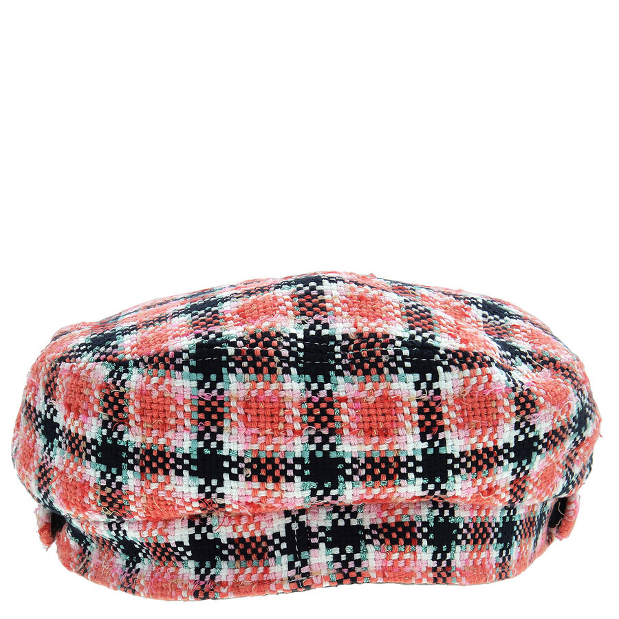 Maison Michel Ladies Multicolor New Abby Tweed Sailor Cap - 4
