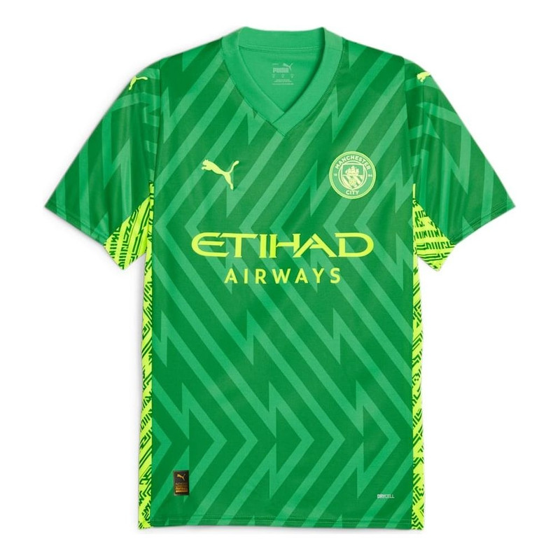 Puma Manchester City 23/24 Goalkeeper Jersey 'Green' 770471-97 1