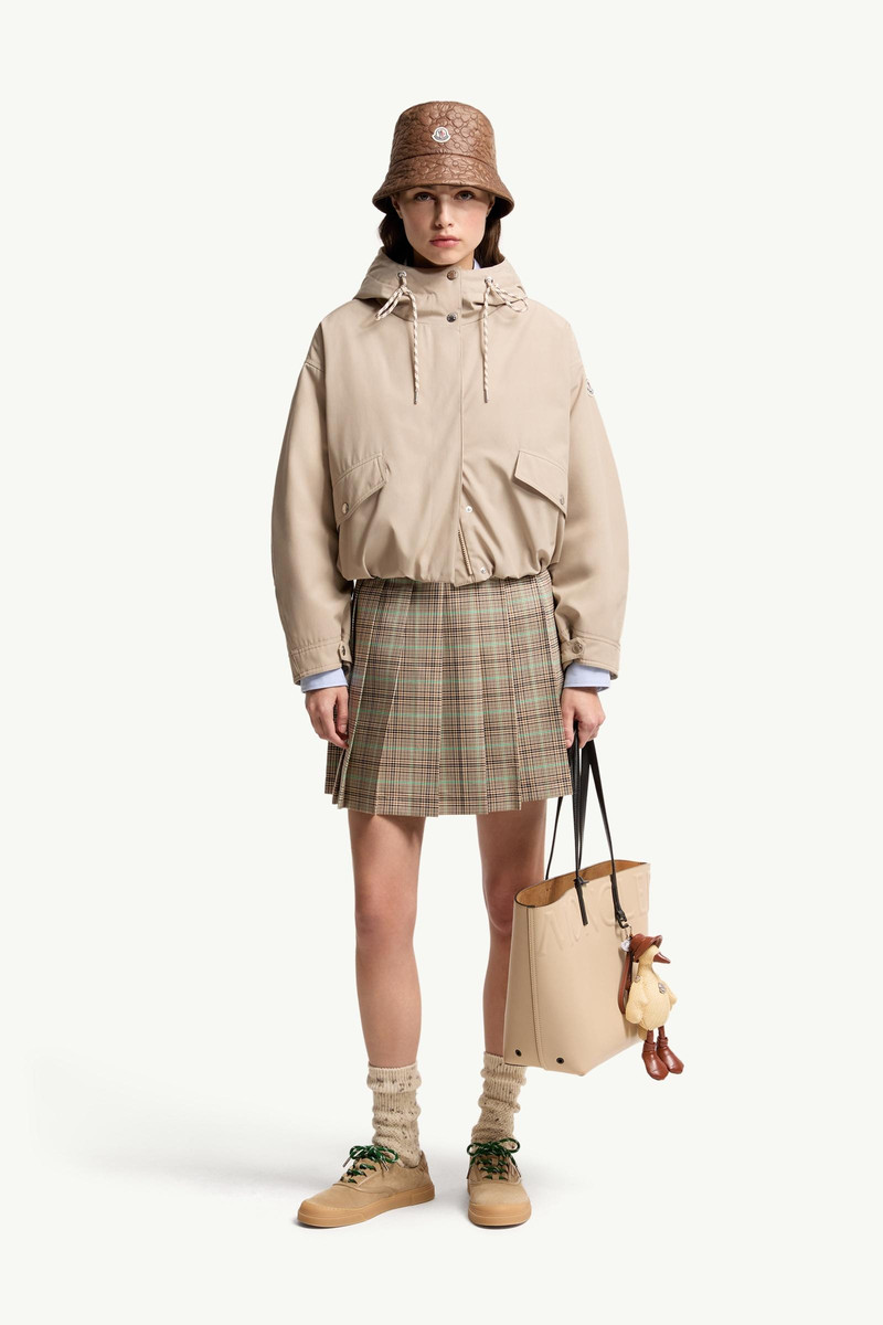 Moncler Eucalyptus Hooded Short Down Jacket outlook