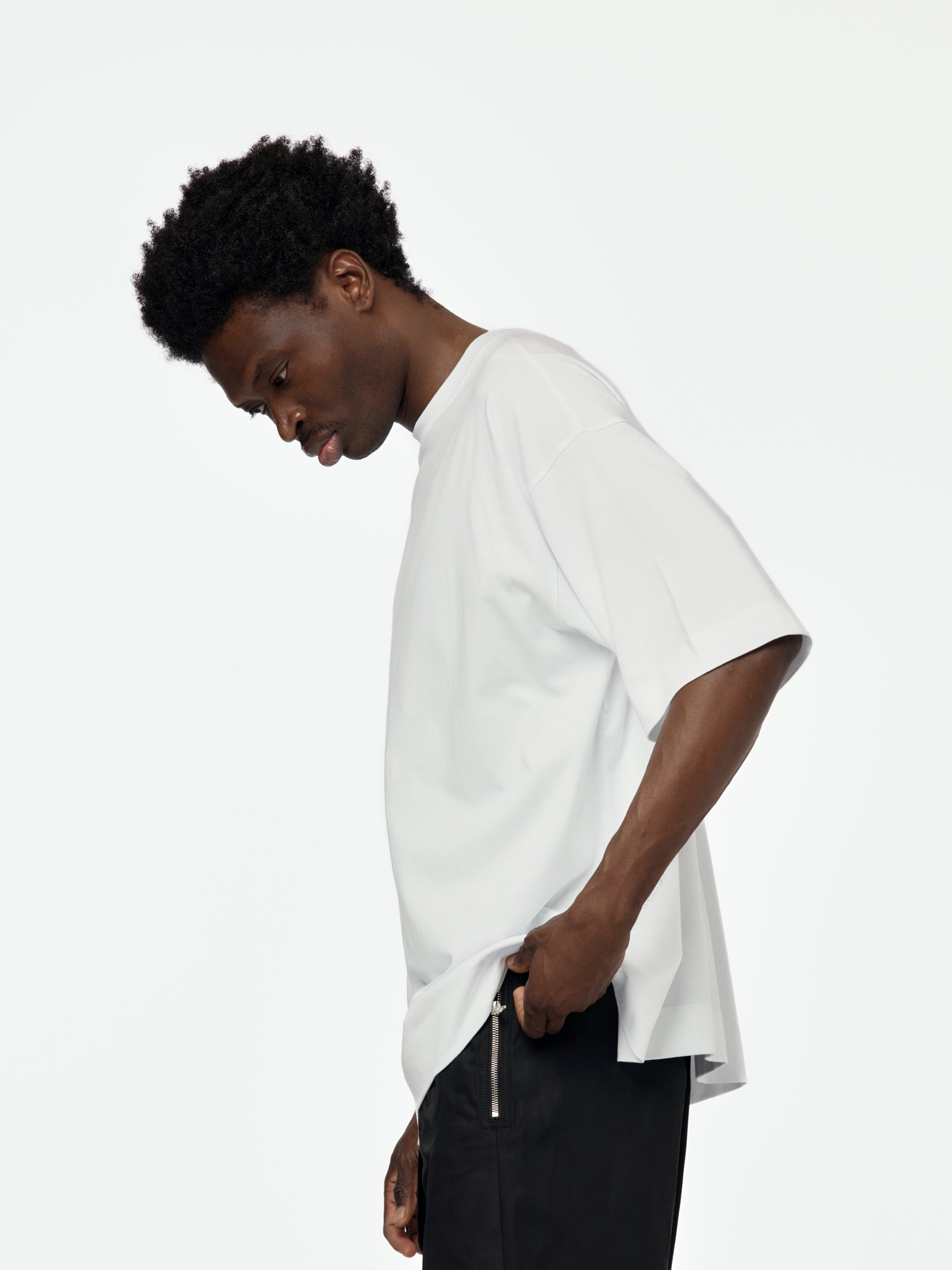 HEN S/S T-SHIRT (WHITE) - 2