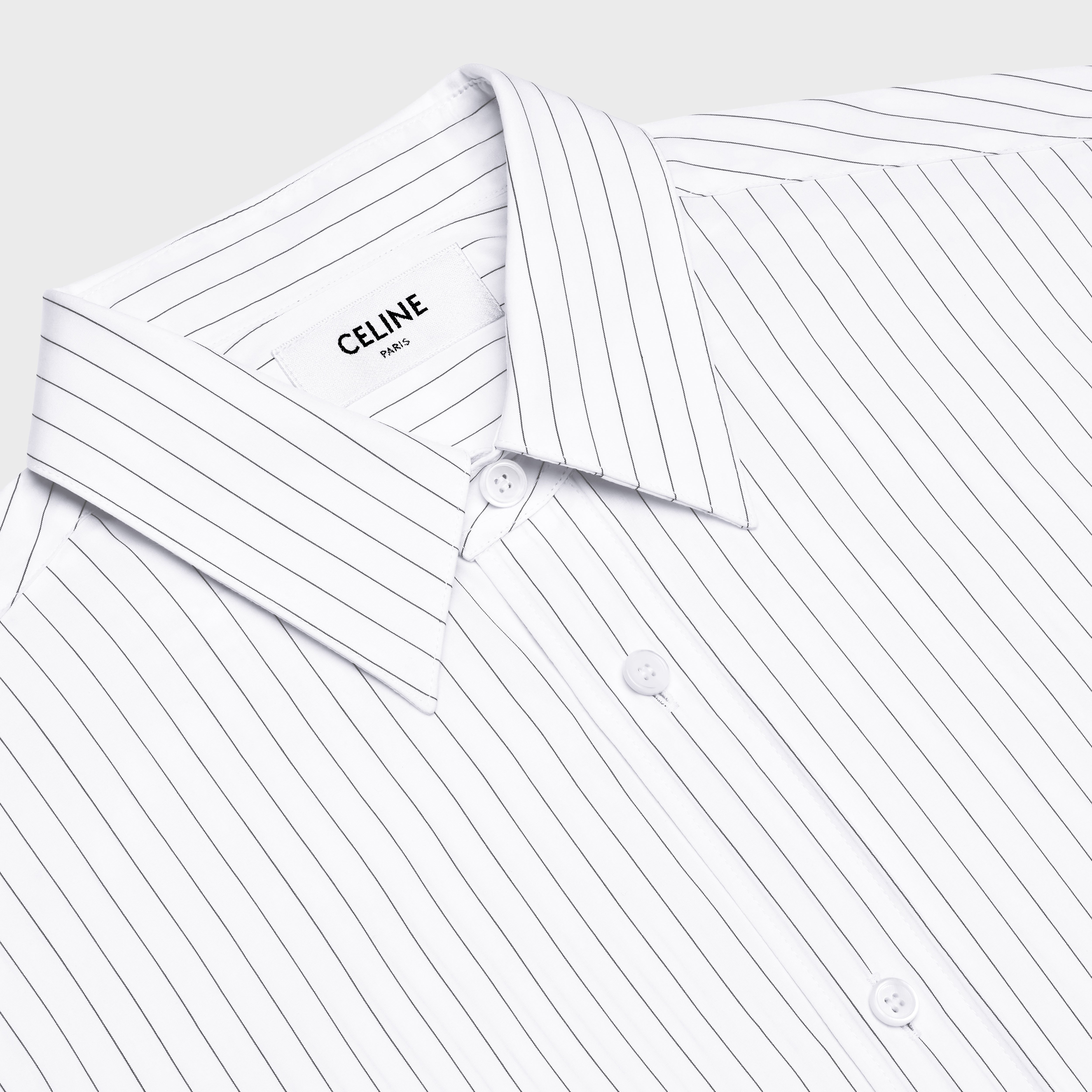 CLASSIC STRIPED POPLIN SHIRT - 3
