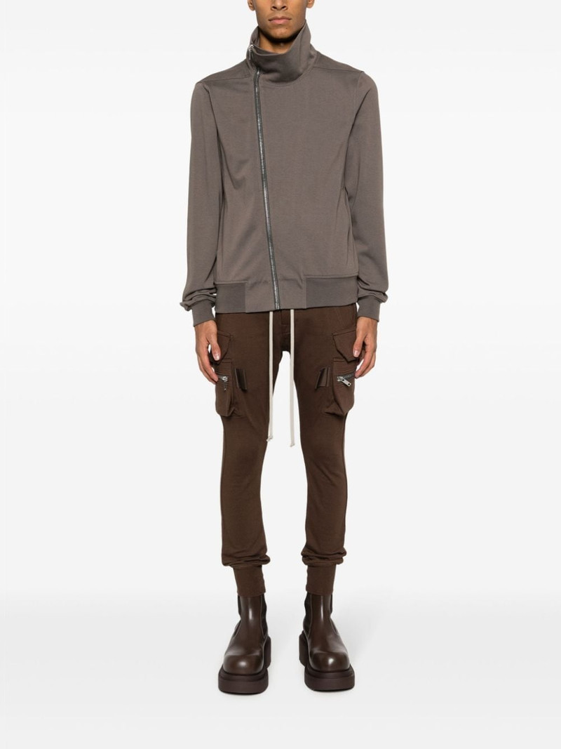 Rick Owens tapered-leg cotton trousers outlook