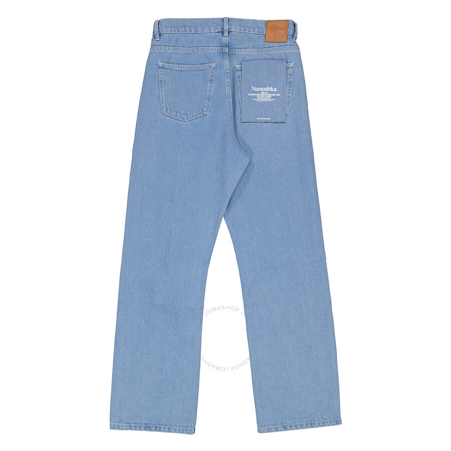 Nanushka Straight Leg High Waist Jeans - 2
