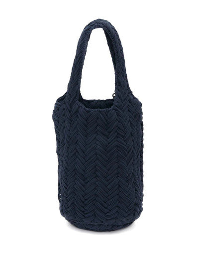 JW Anderson Shopper knitted tote bag outlook