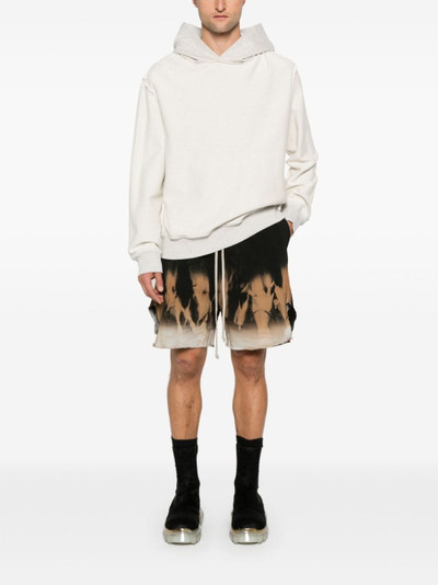 Rick Owens DRKSHDW tie-dye shorts outlook