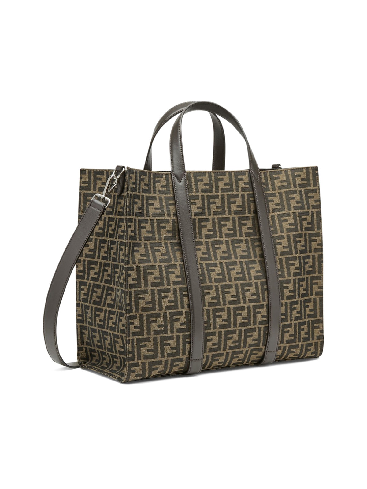 FF JACQUARD FABRIC BAG - 3