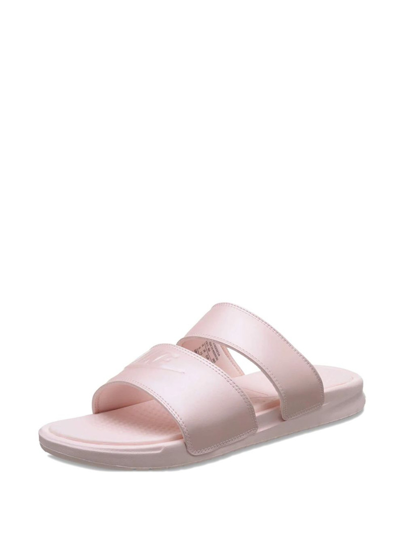 Nike double-strap slide sandals outlook
