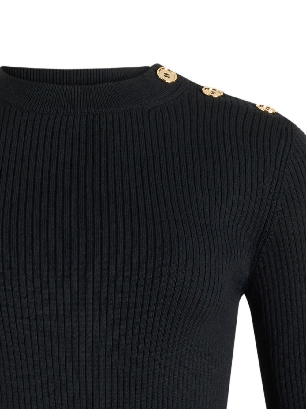 ribbed peplum top - 2
