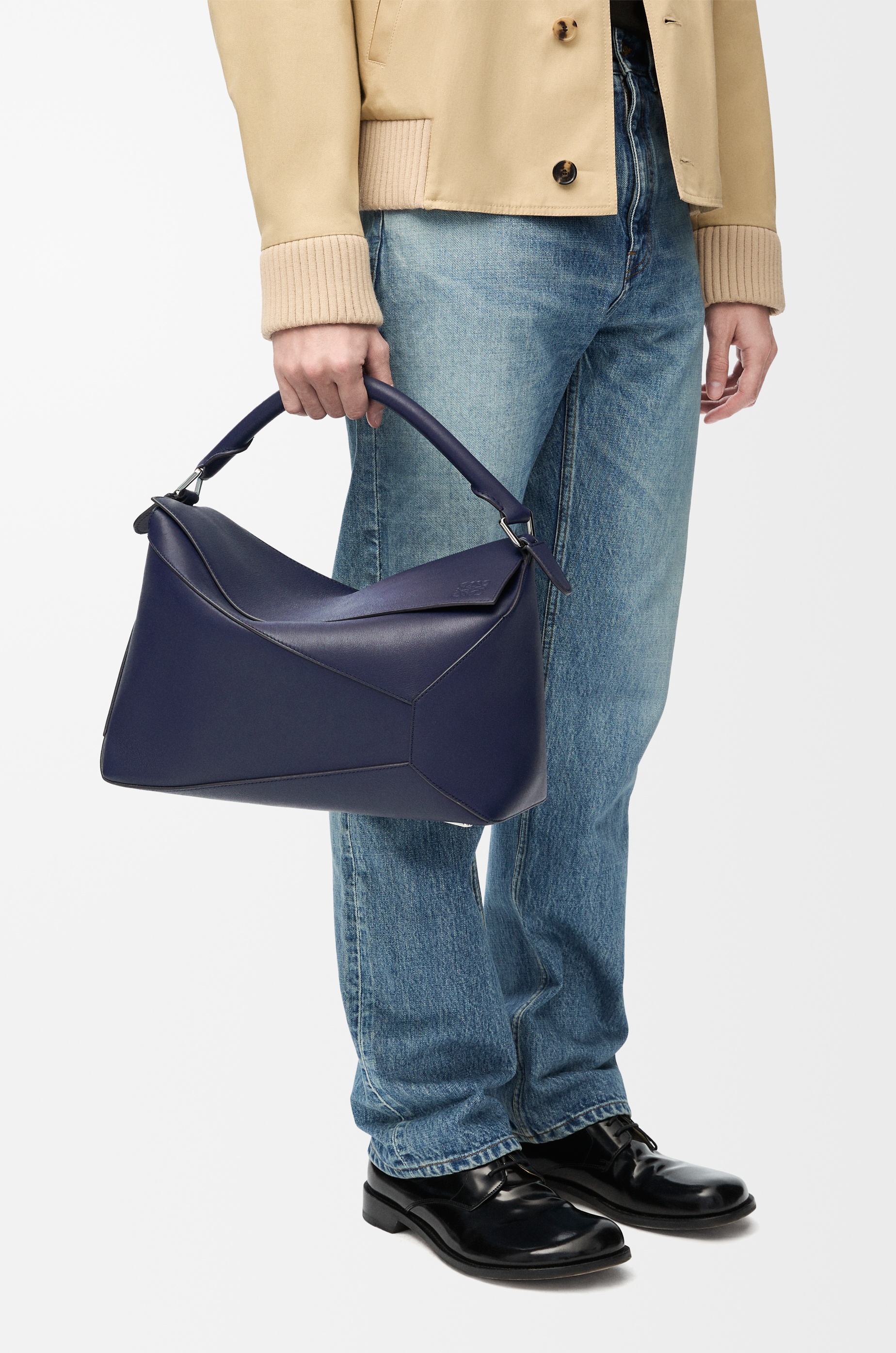 Large Puzzle bag in classic calfskin - 2