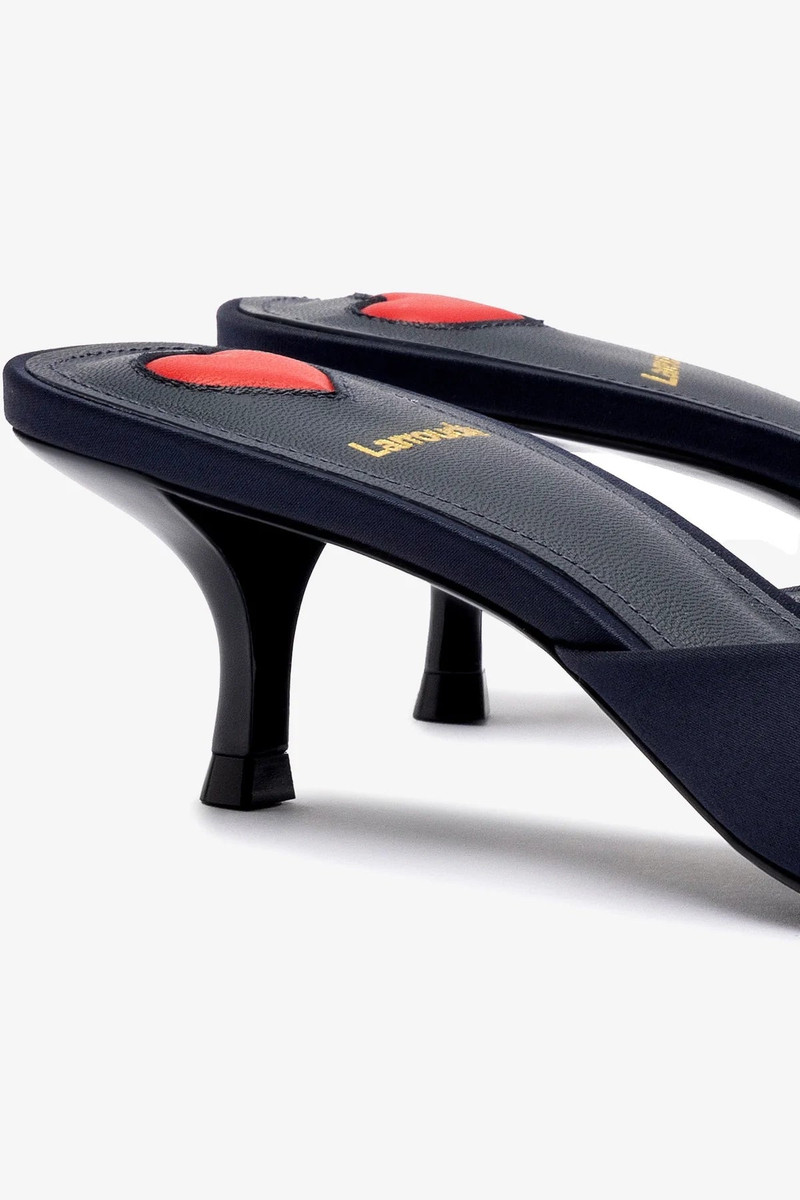 Amal Mule In Ocean Satin 4