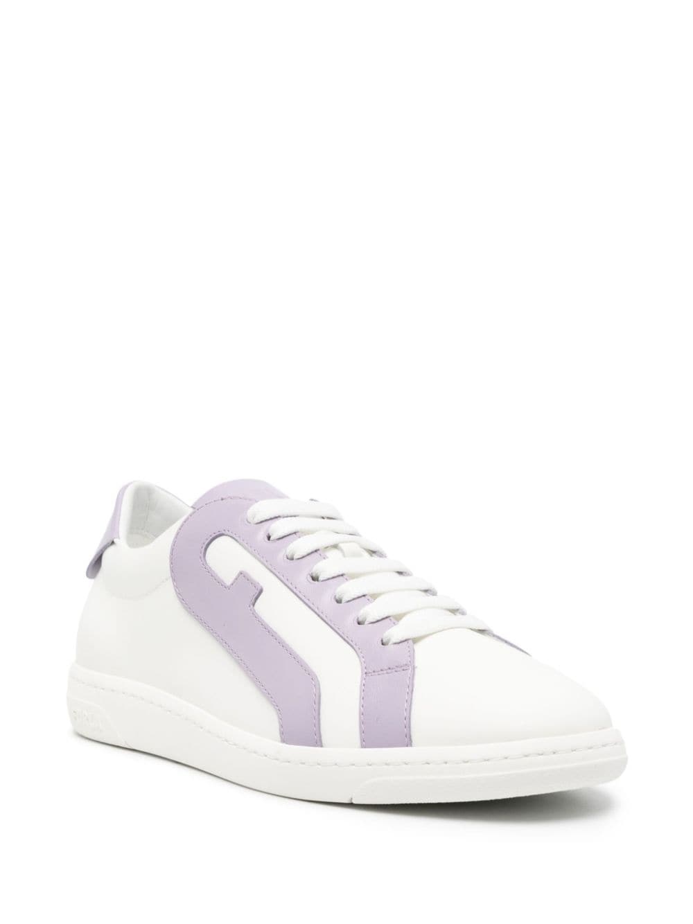 Twist low-top leather sneakers - 2