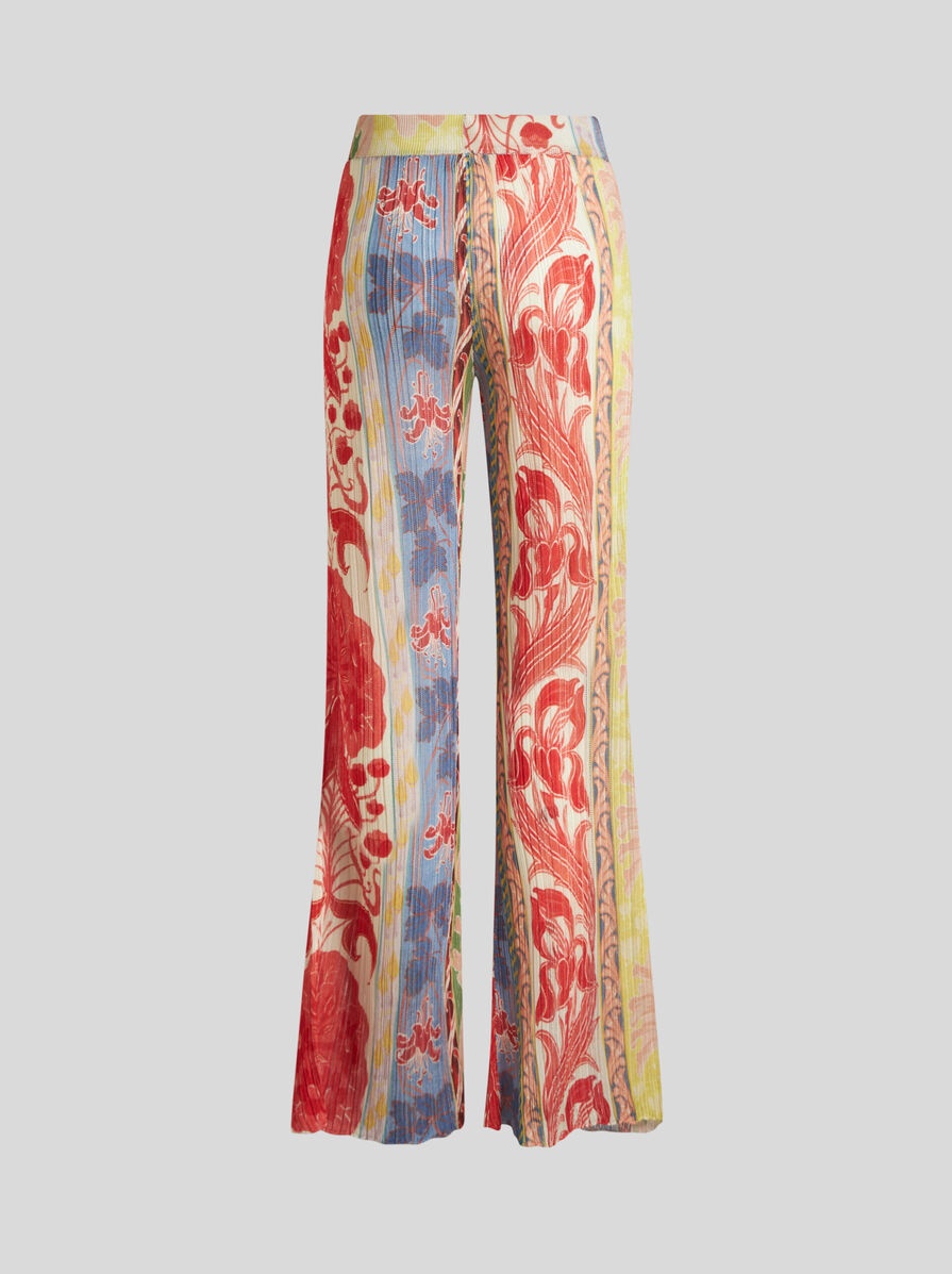 ETRO SUMMER KNIT TROUSERS - 6