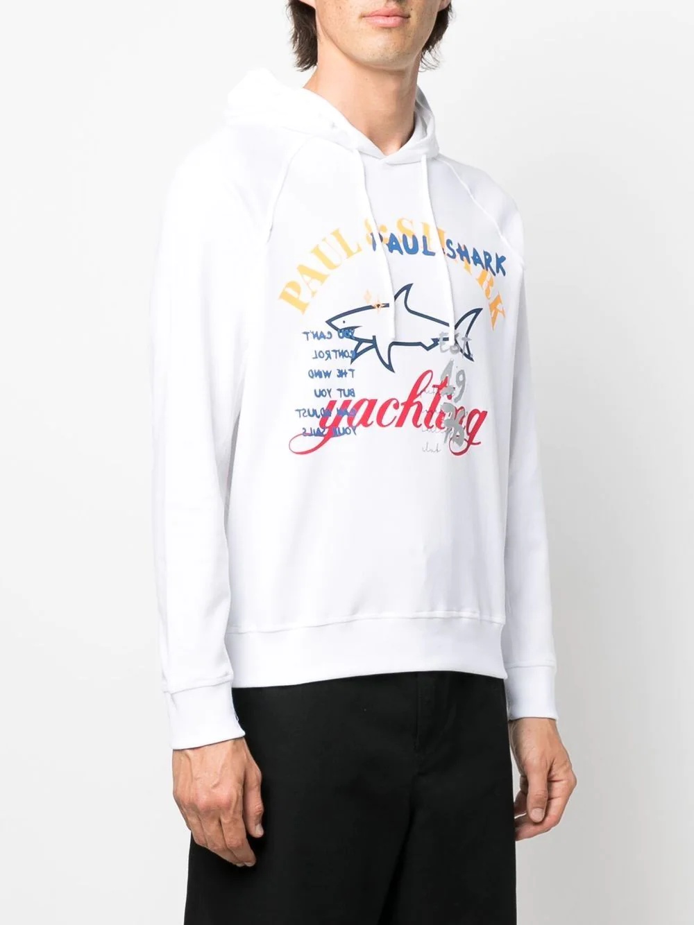 logo print sweatshirt - 3