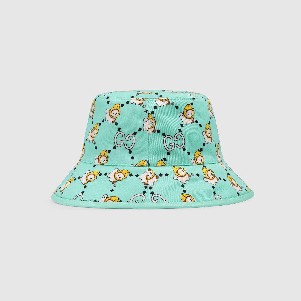 GG animal print cotton bucket hat - 2