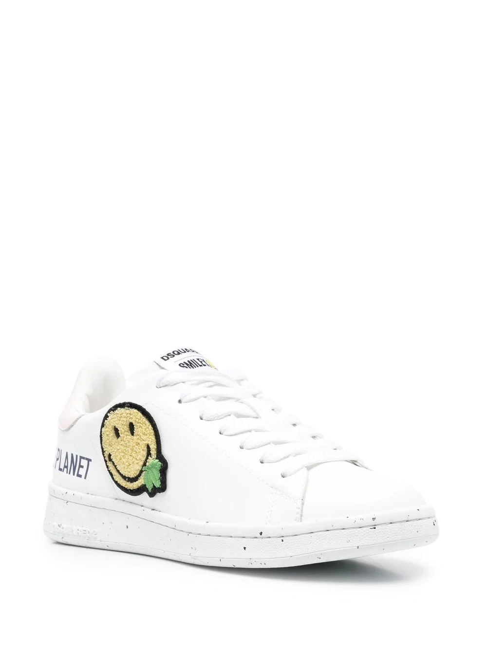 patch-detail low-top sneakers - 2
