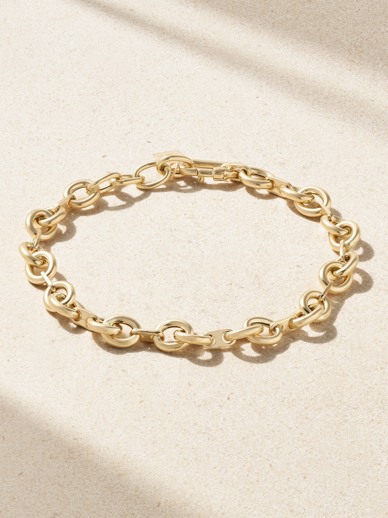 Extra Small 14-karat Gold Anklet 1