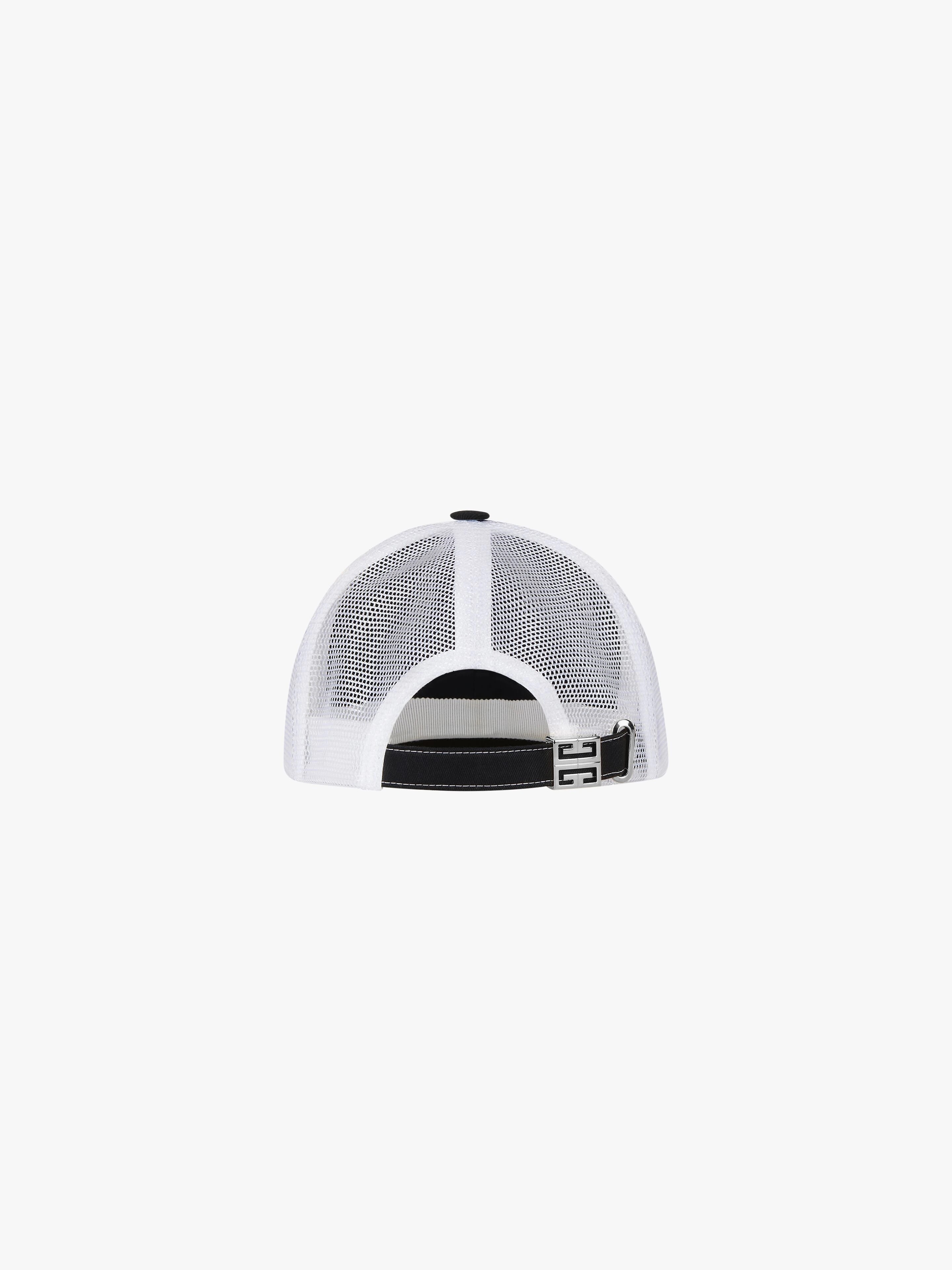 GIVENCHY CAP IN CANVAS AND MESH - 4