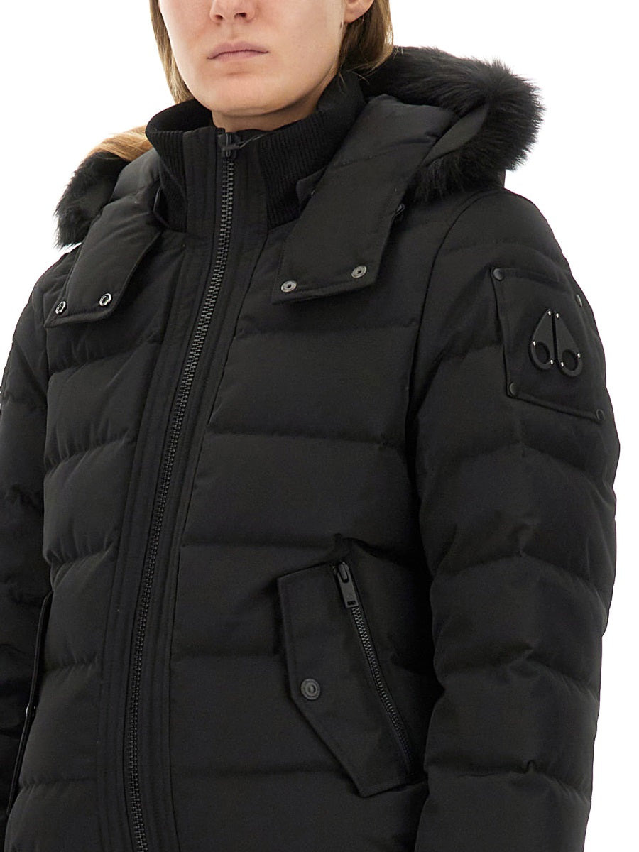 Moose Knuckles Women Jacket With Logo - 4