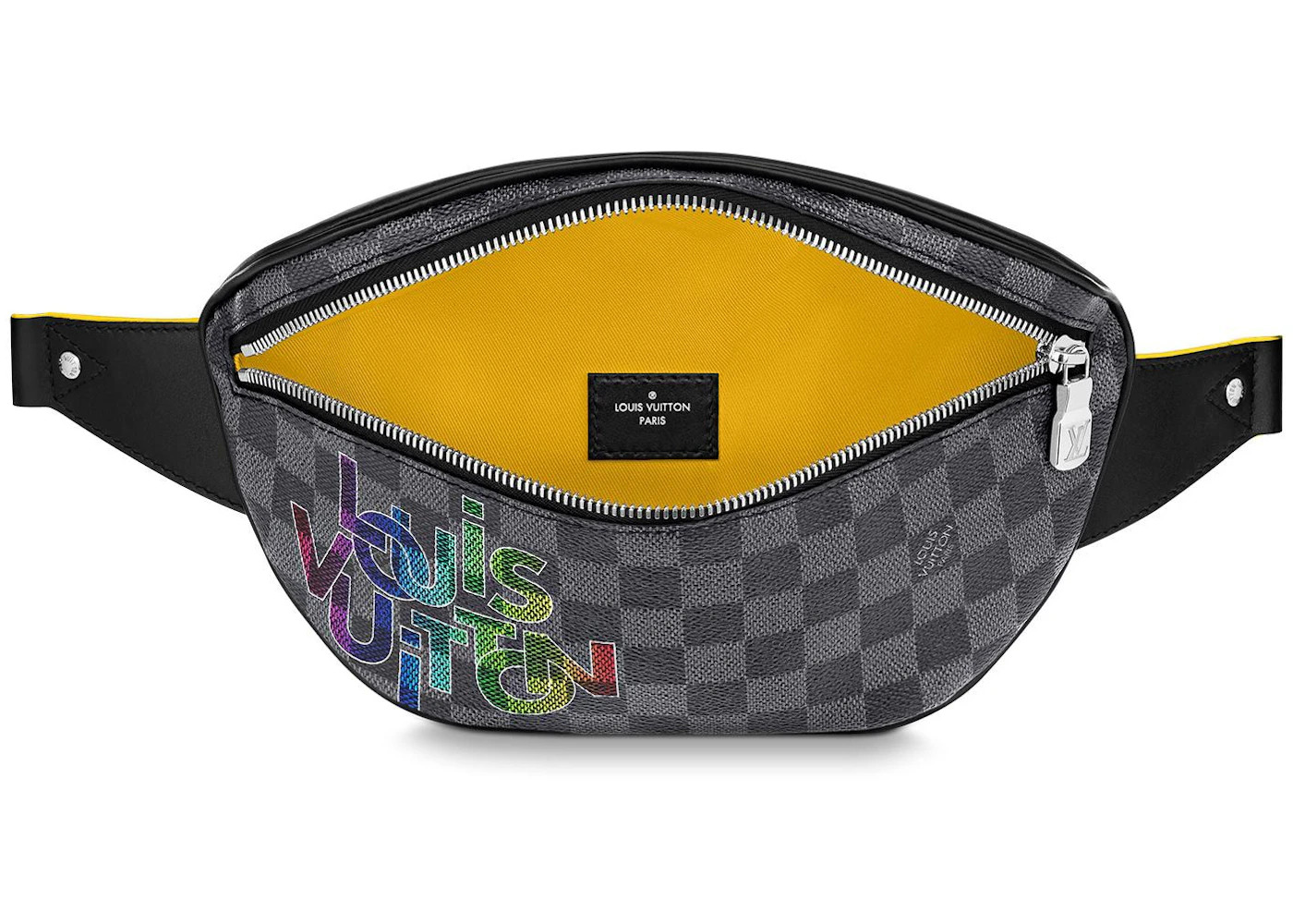 Louis Vuitton Bumbag Damier Graphite PM Yellow - 3