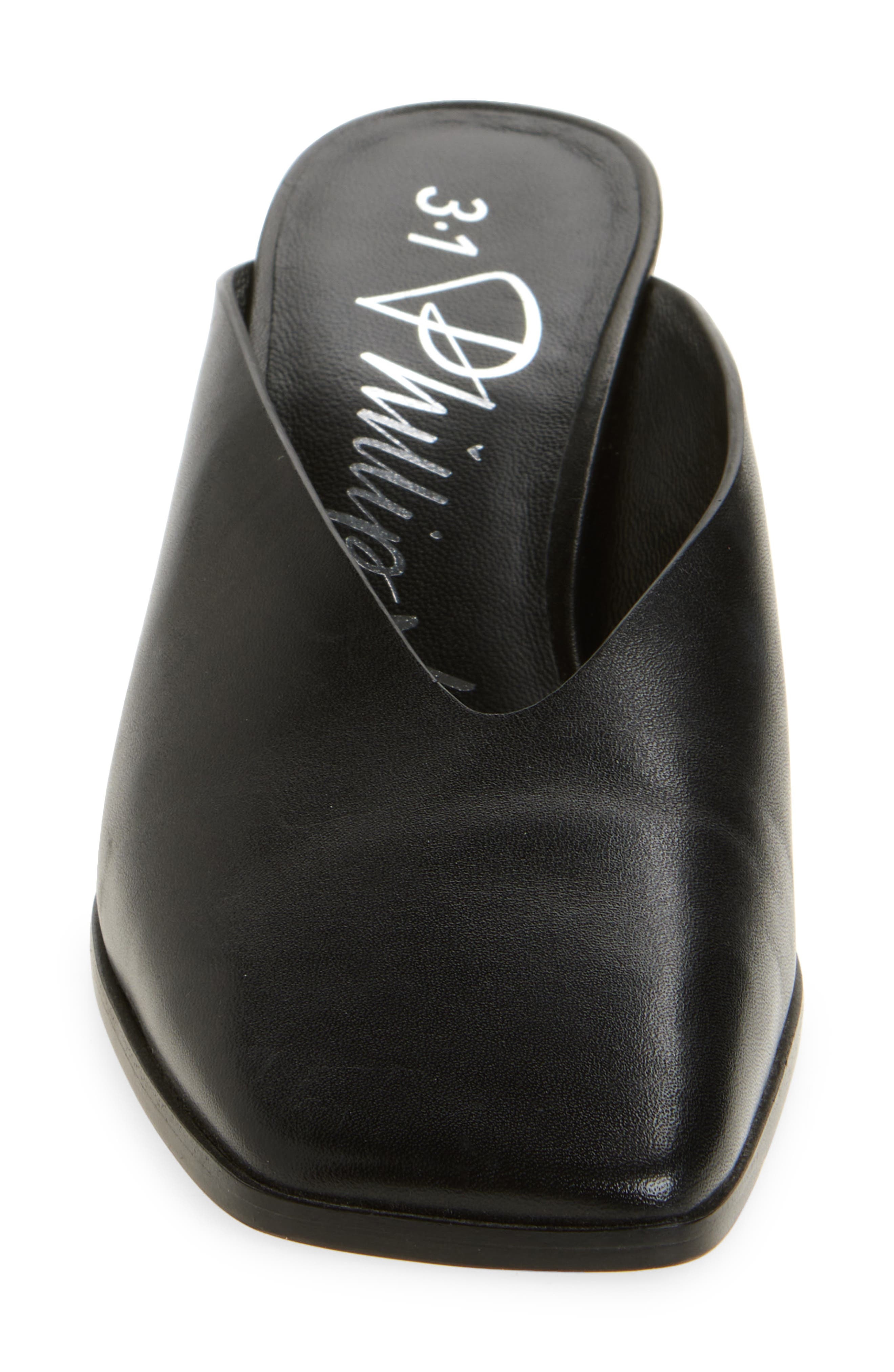 3.1 Phillip Lim Leather Mule in Black at Nordstrom - 4