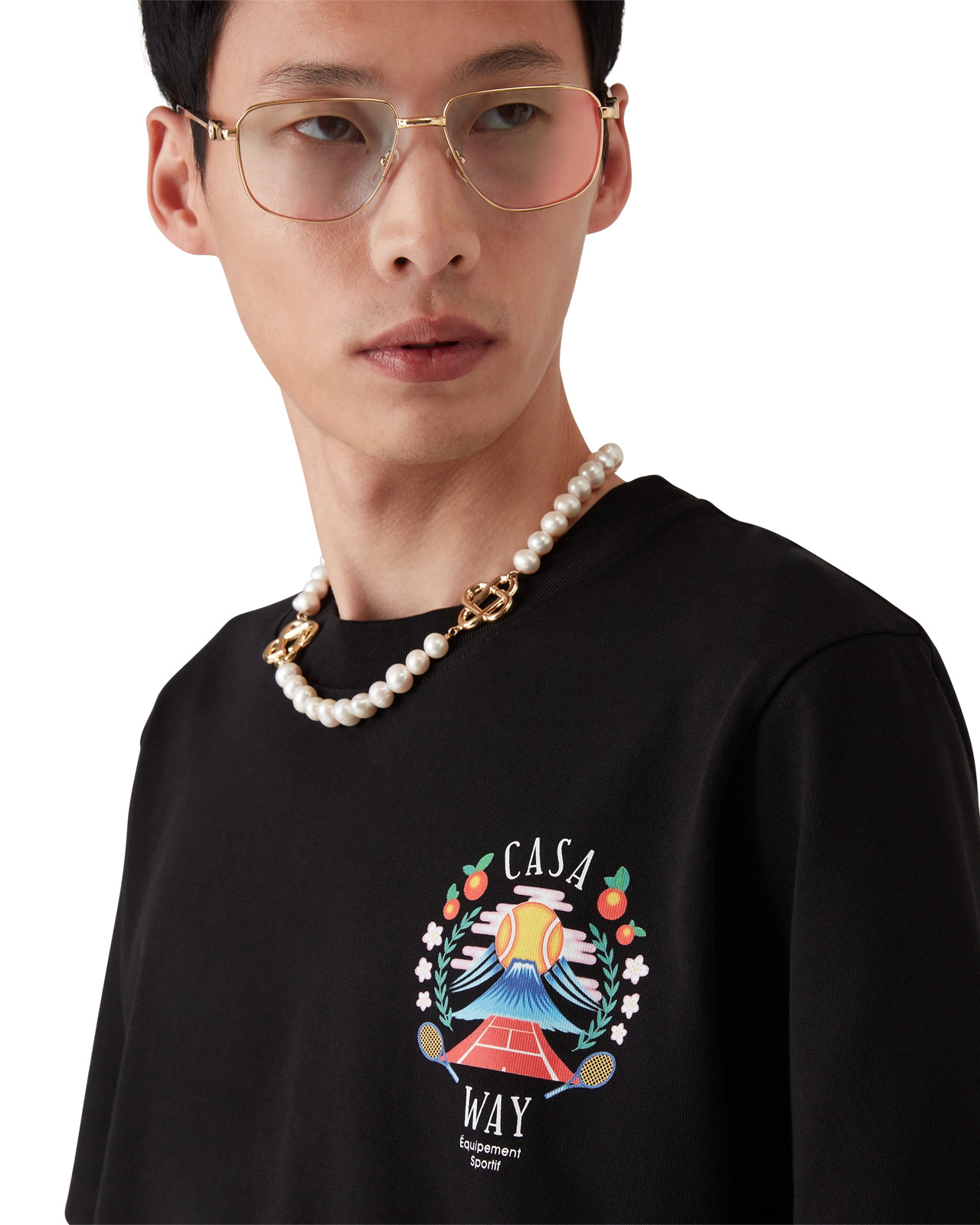 Casa Way Mountain T-Shirt | Casablanca Paris - 5