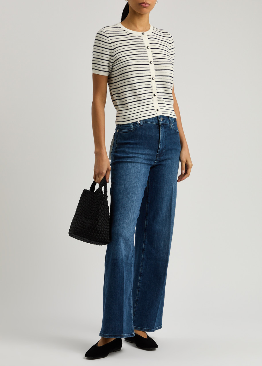 Frame Le Slim Palazzo Wide-leg Jeans - 4