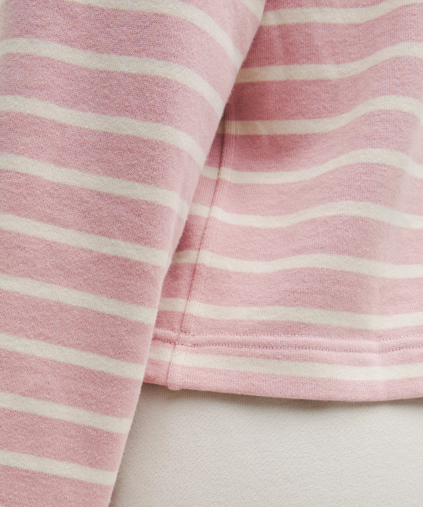 Cotton French Terry Crewneck Pullover - 5