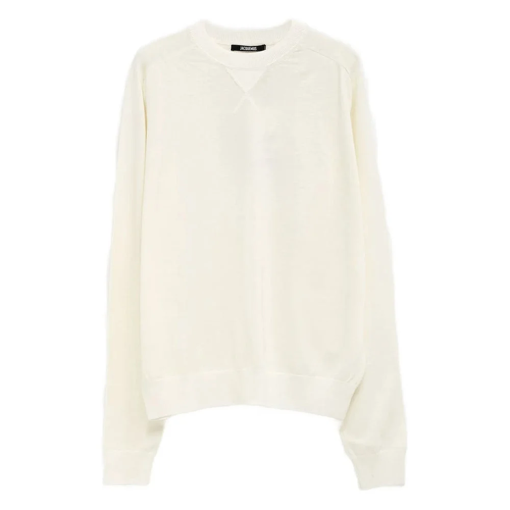 Jacquemus White Sweaters & Knitwear Men - 1