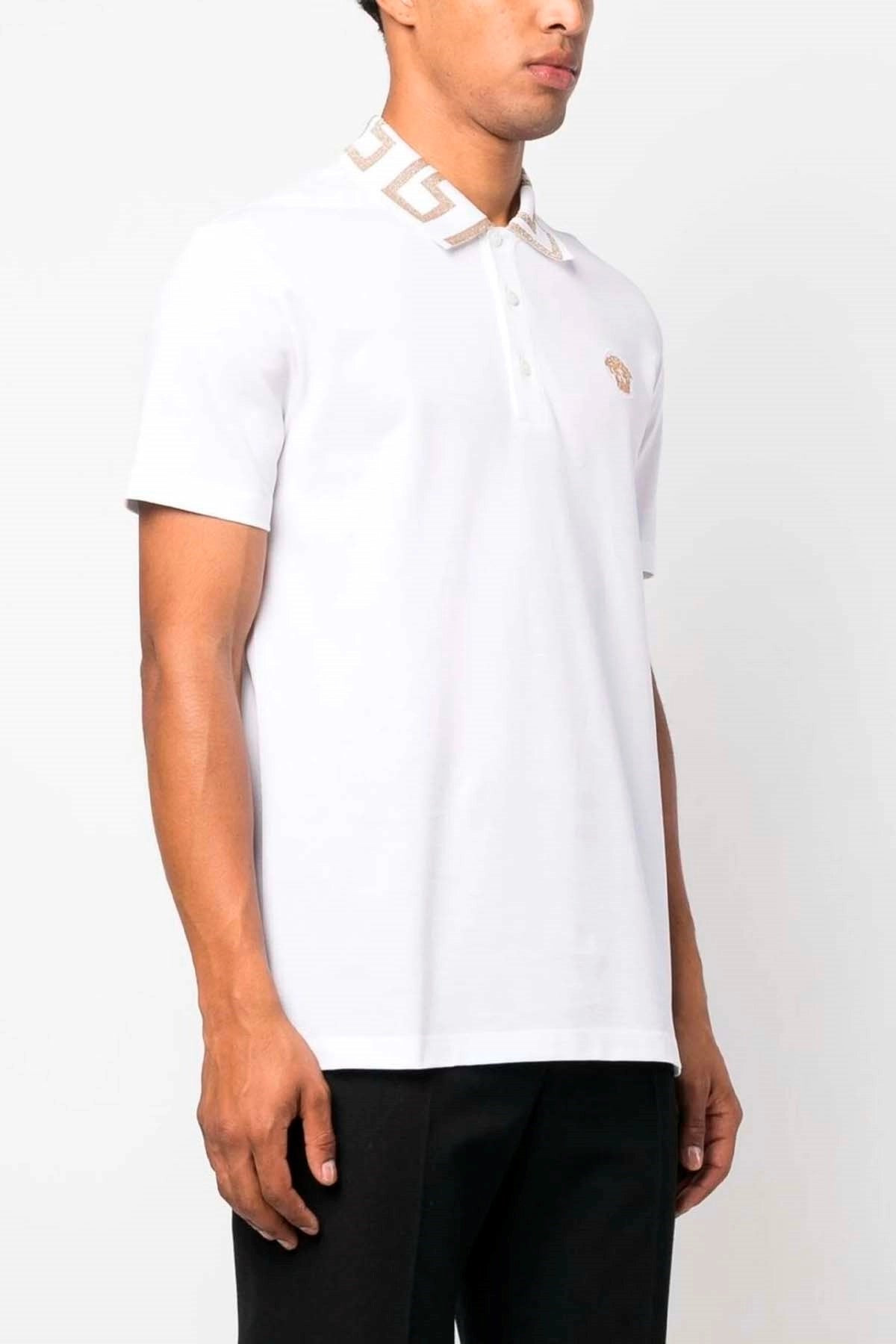 Versace Men 'Greca' Polo Shirt - 2