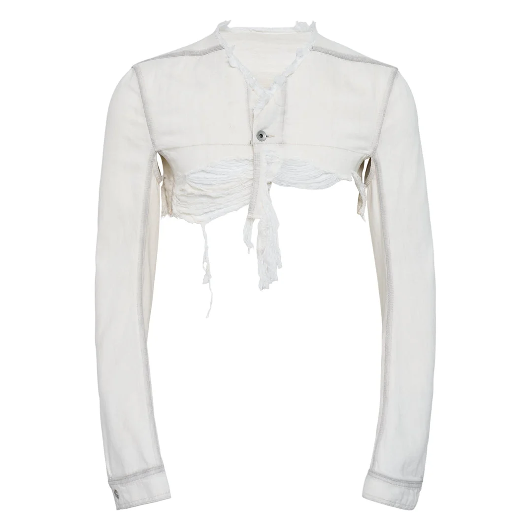 Microworker Shredded Blouson - 1