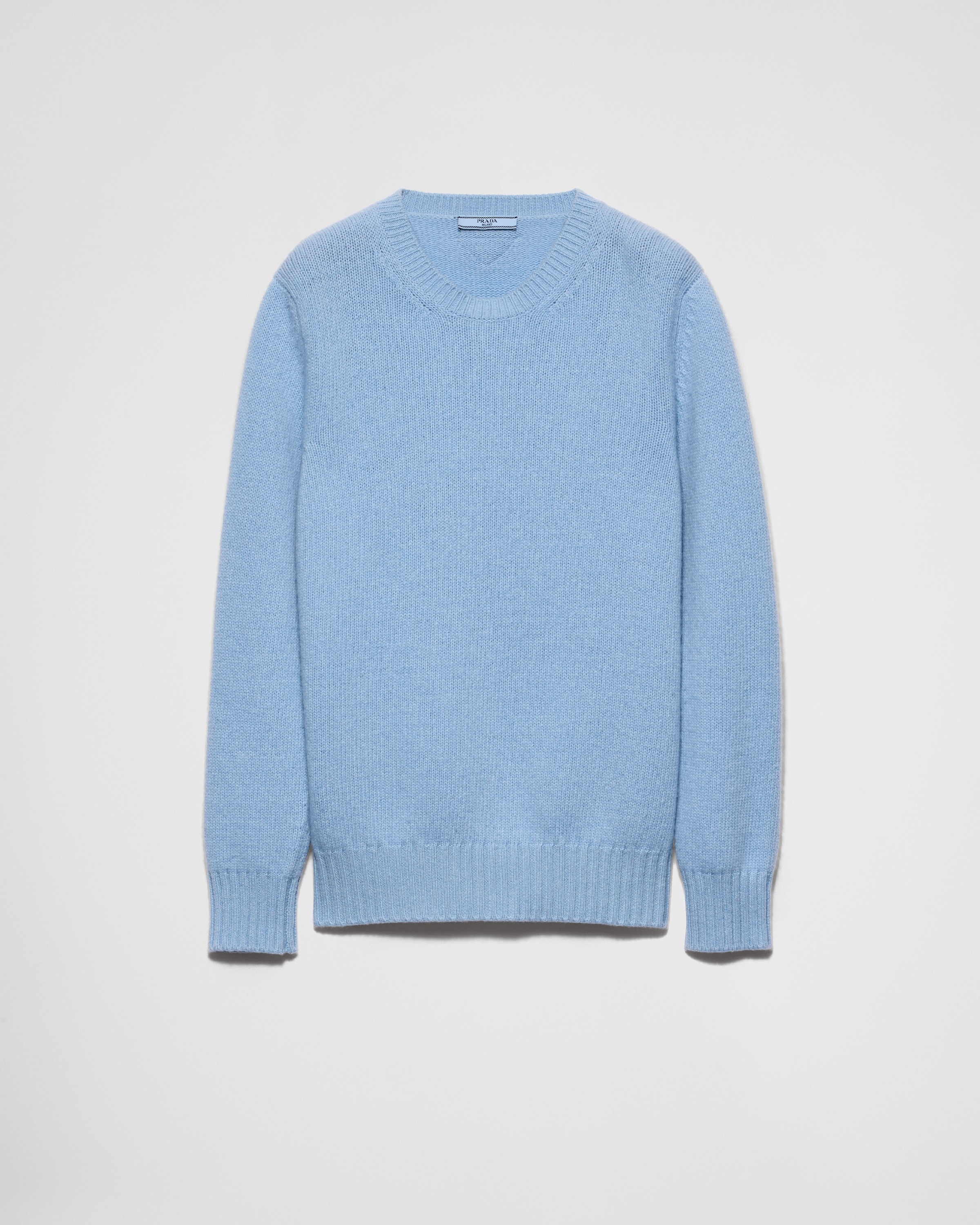 Wool and cashmere crew-neck sweater - 1