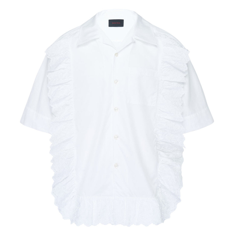 Pillowcase Trim Cotton Shirt 1