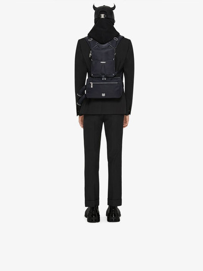 Givenchy VENTURE MODULAR BACKPACK IN NYLON AND LEATHER outlook