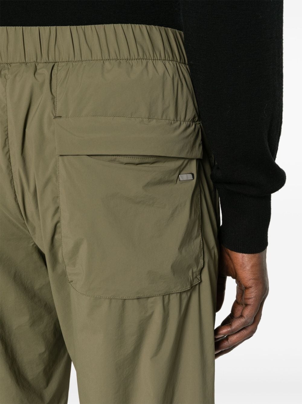 pleat-detailing tapered trousers - 5