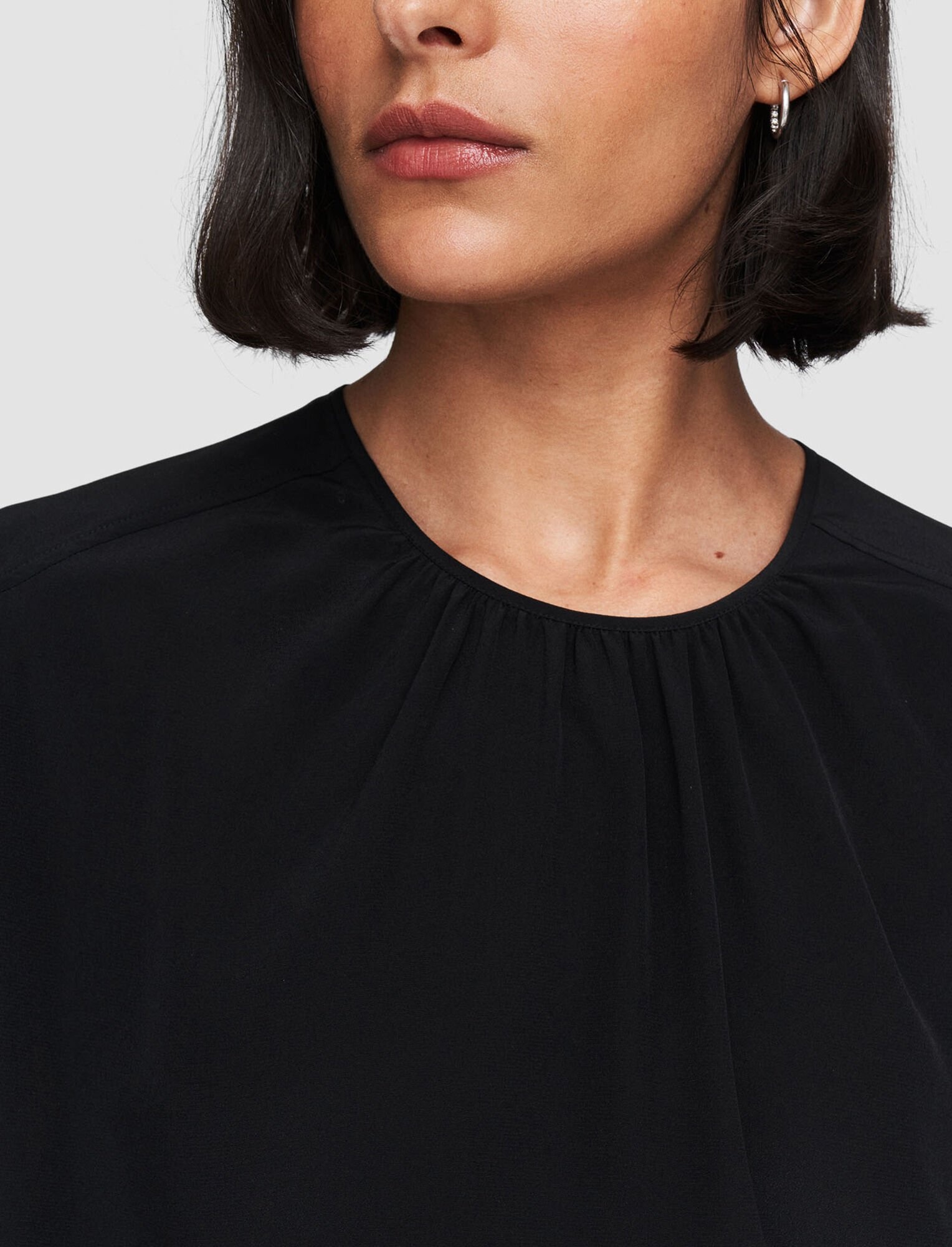 Silk Crepe de Soie Braidwood Blouse - 4