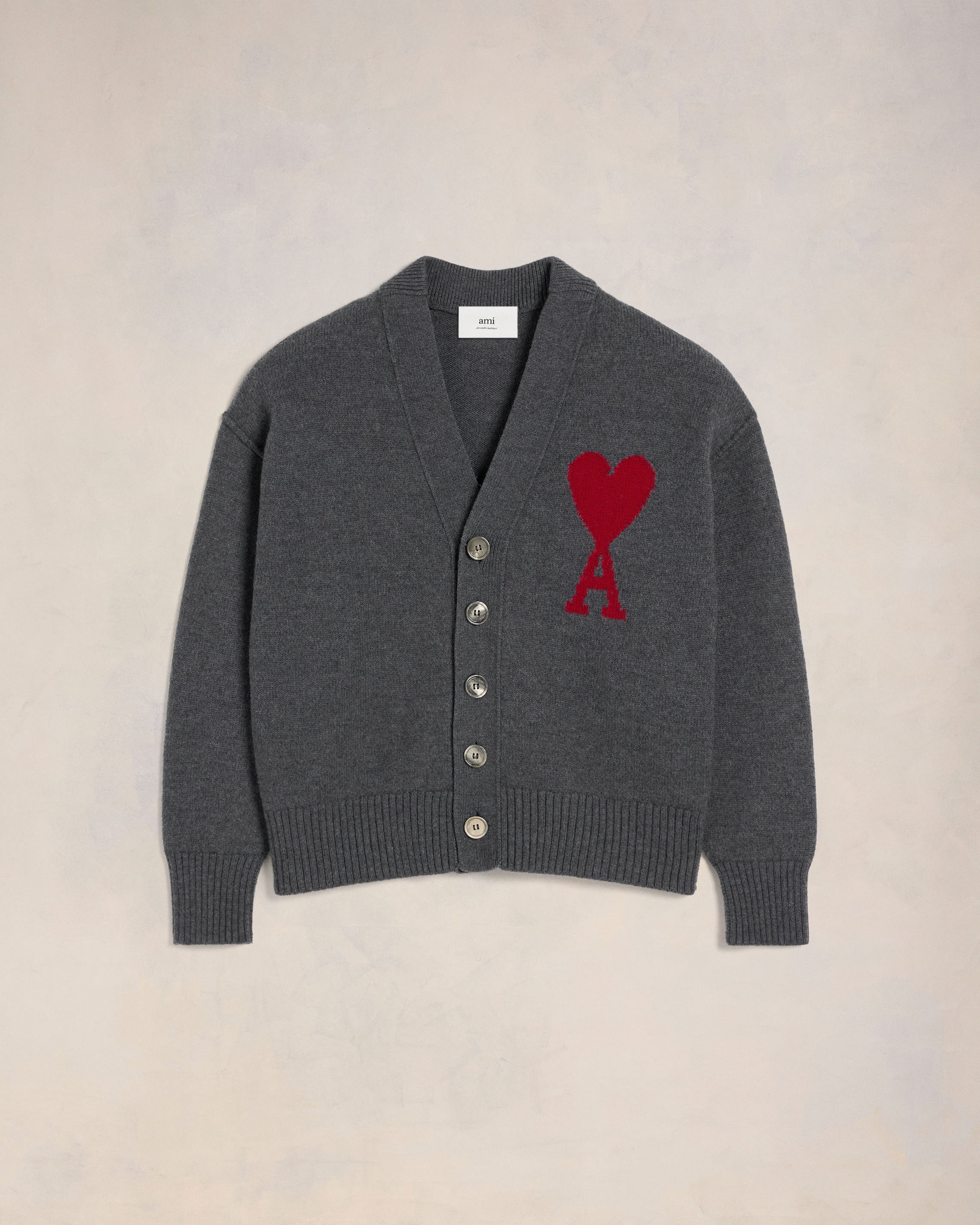 RED AMI DE COEUR CARDIGAN - 1