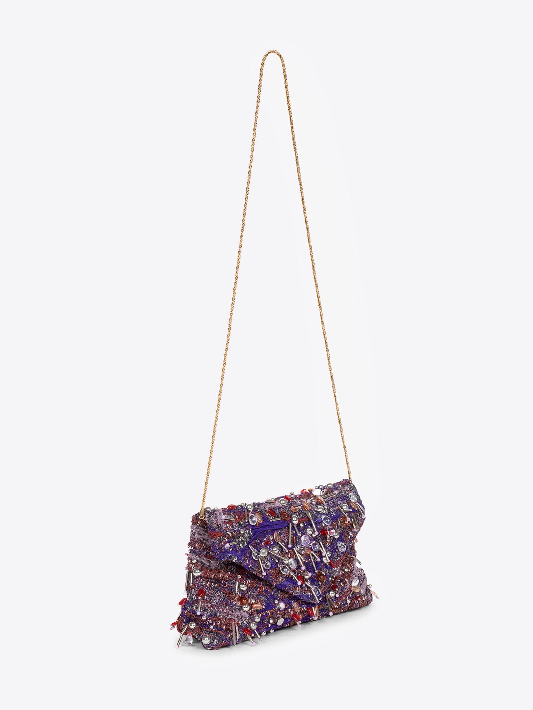 EMBELLISHED ENVELOPE BAG - 3