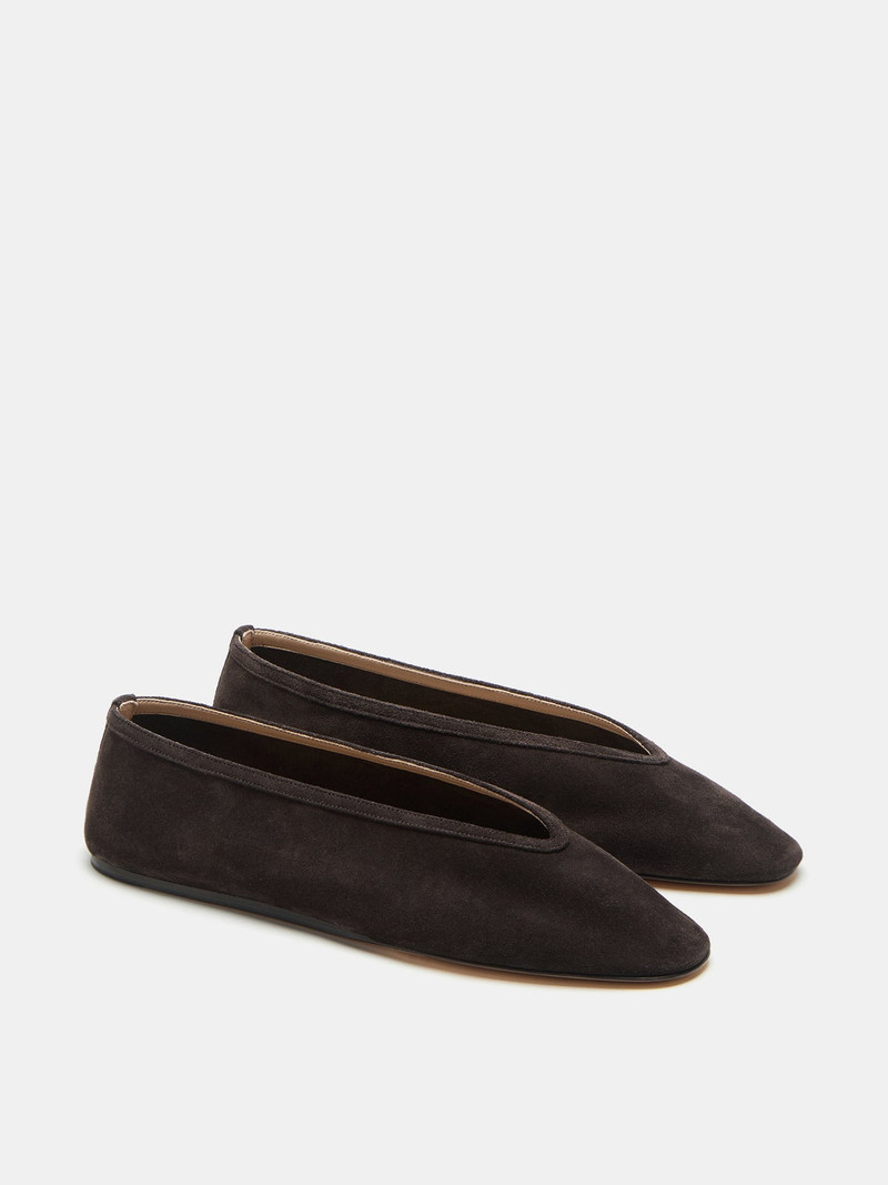 LE MONDE BÉRYL Luna Slipper / Pepper Suede outlook
