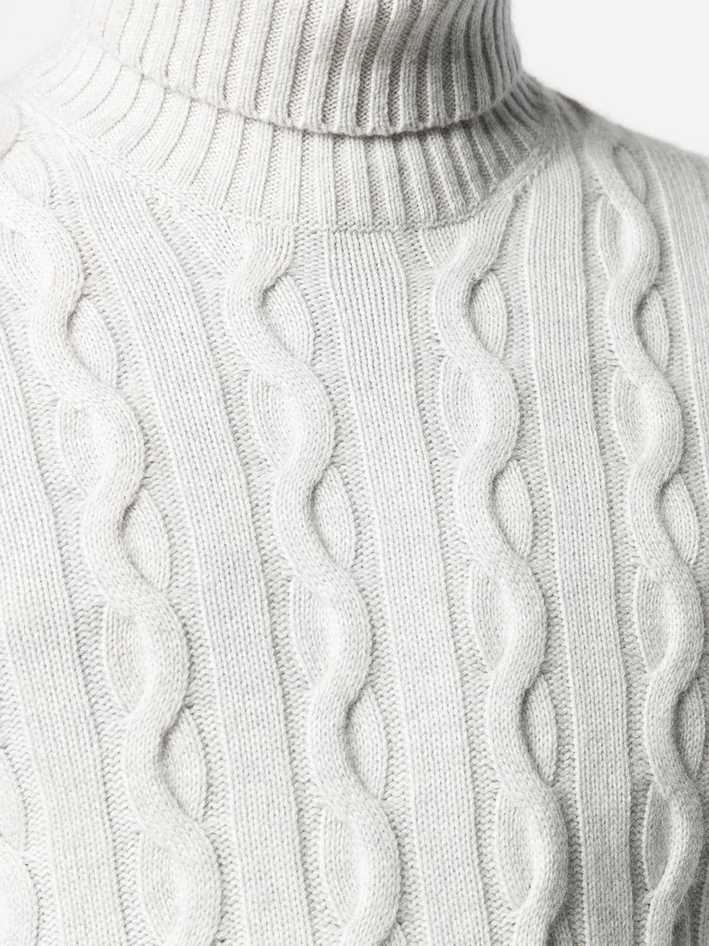 cable-knit jumper - 5