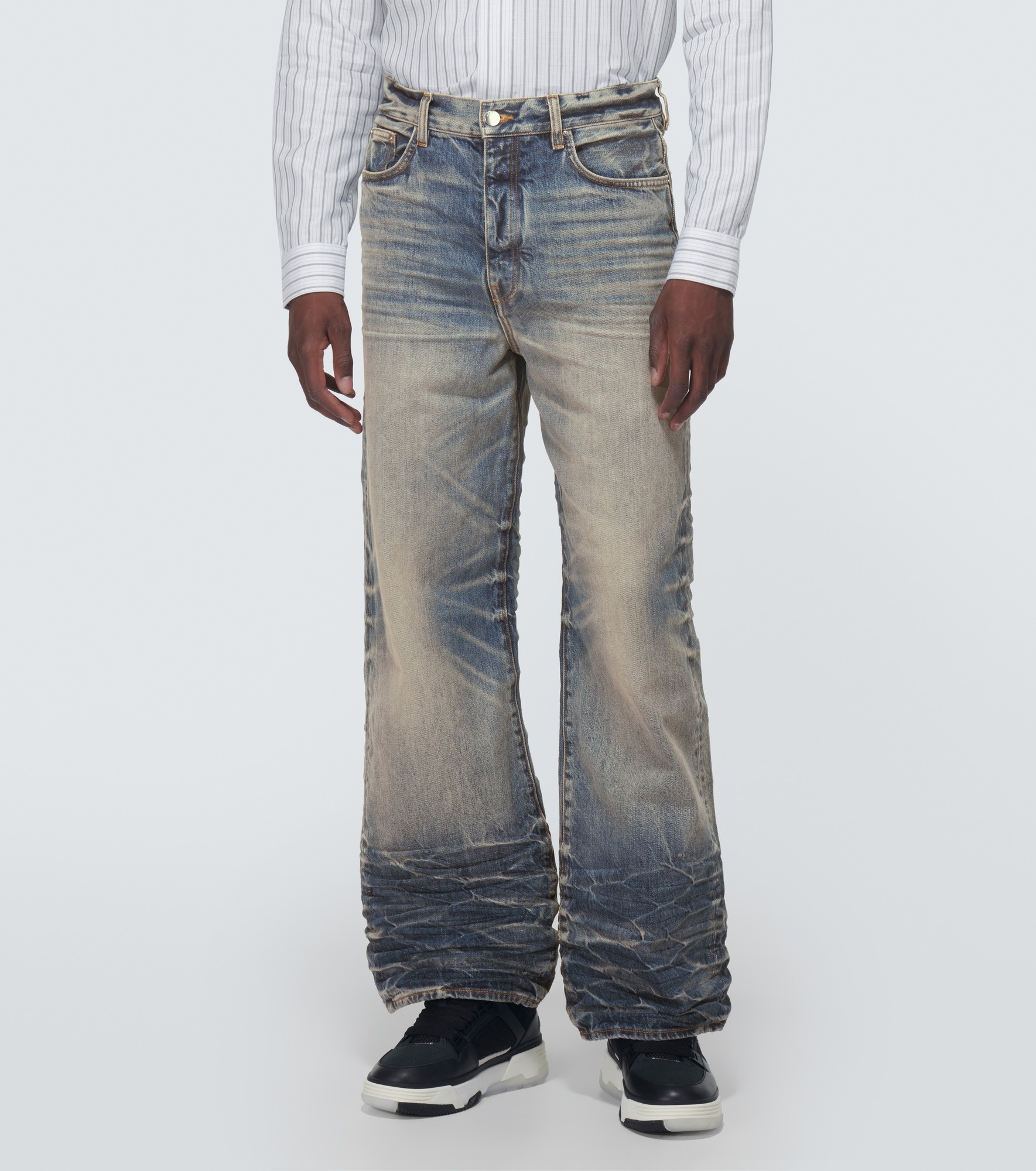 Baggy wide-leg jeans - 3