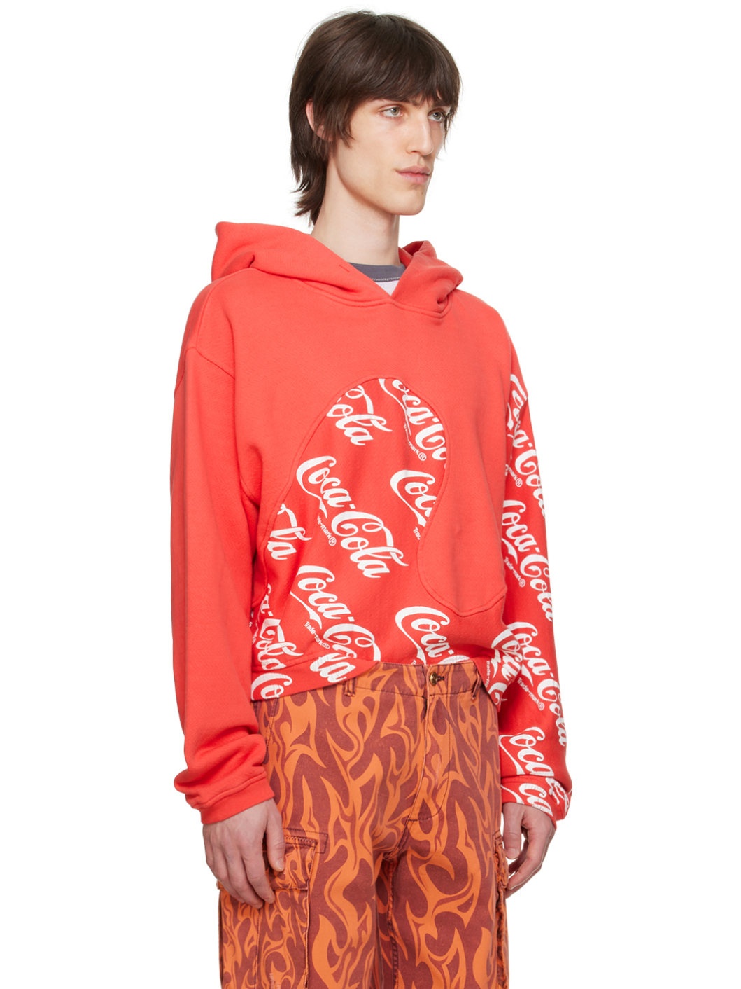 Red Swirl Hoodie - 2