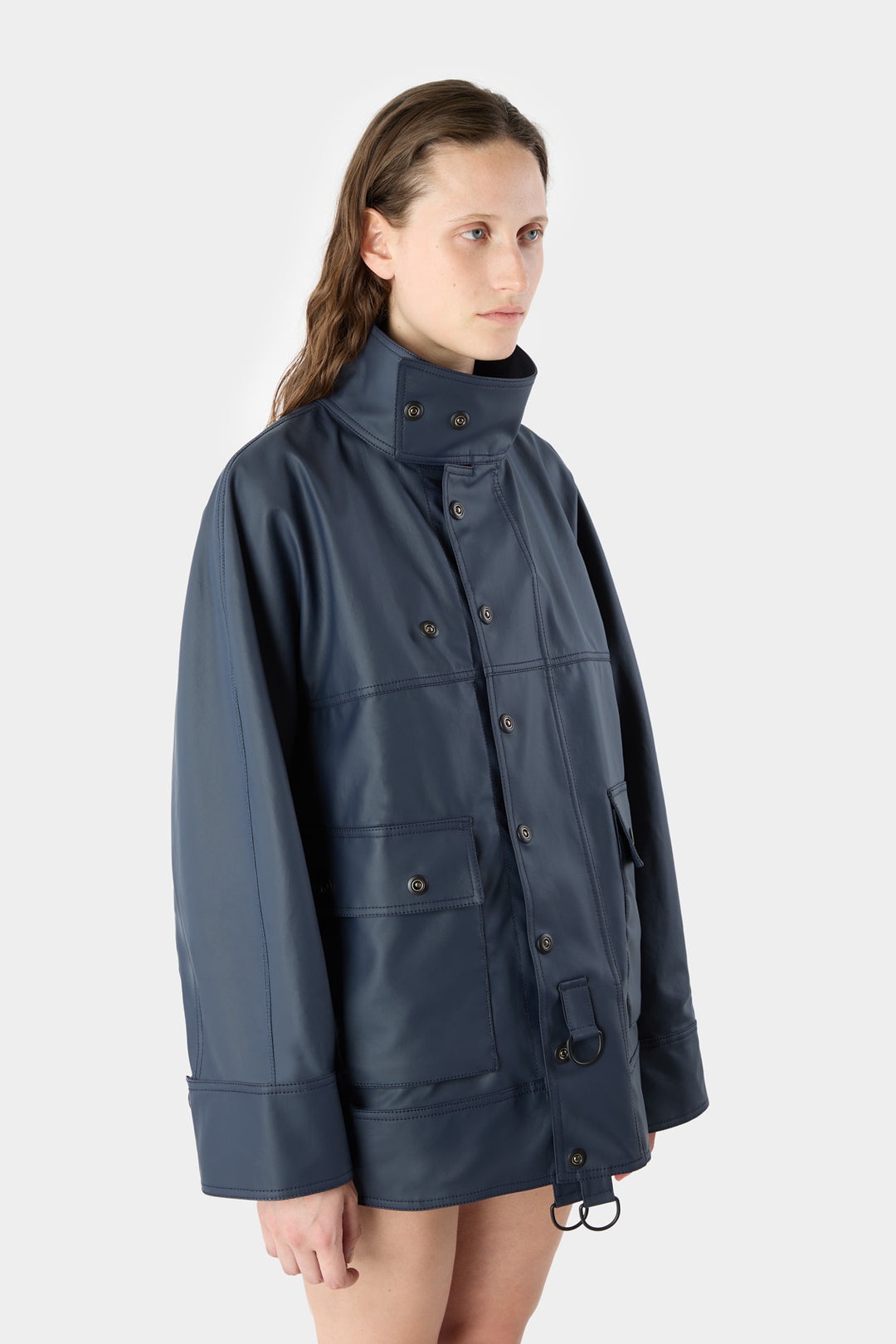 SHORT PINO JACKET / dark navy - 1